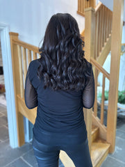 Black Mesh Top Sofia