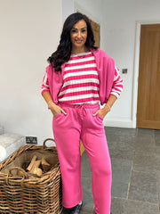 Lipstick Wide Leg Jogger Alice