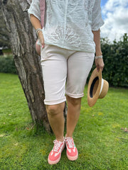 Pink Relaxed Summer Shorts