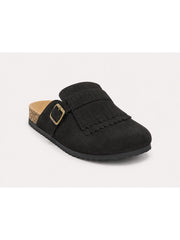 Black Buckle Detail Sliders