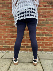 Navy Soft Touch Leggings