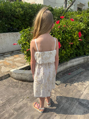 Stone Embroidered Floral Dress Olivia
