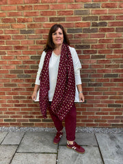 Antique Cream Fringed Neck Top Donna