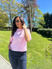Pink Stripe Top Katie