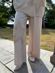 Stone Sequin Star Trousers Taryn