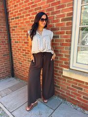 Stone Polka Dot Top Ashley