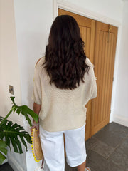 Stone Daisy Cold Shoulder Knit Alison