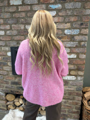 Pink Edge Top Edge Cardi Lynn