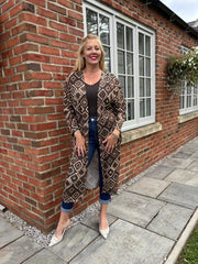 Chocolate Diamond Shimmer Cardigan Freya