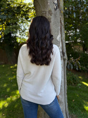 Stone Embellished Soft Knit Francine