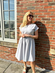 Grey Smock T-Shirt Dress Hazel