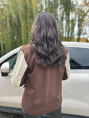 Chocolate Blazer Jacket Emma