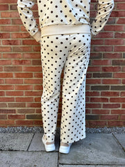 Cream Premium Cotton Polka Dot Set Dakota