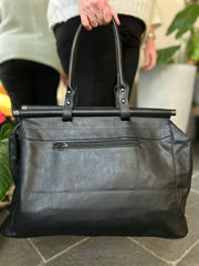 Black Gladstone Weekender Bag
