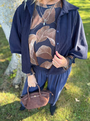 Navy Cord Jacket Paloma
