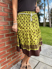 Olive Polka Dot Skirt Bailey