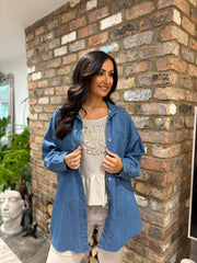 Dark Denim Shirt Gracie