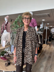 Natural Animal Layered Isla Jacket