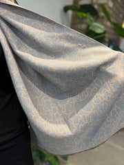 Rose Abstract Lines Scarf