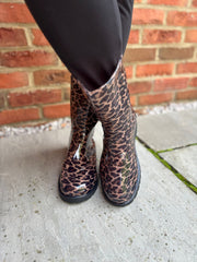 Leopard Print Wellies