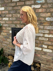 Pink Embroidered Floral Top Jasmine