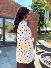 Stone Polka Dot Take You Anywhere Jacket