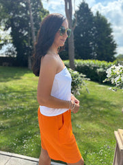 White Tube Top Chloe