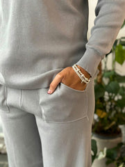 Grey Diamante Leisure Set Isla