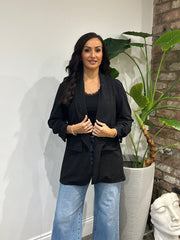 Black Sparkle Take You Anywhere Jacket