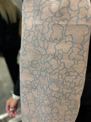 Rose Abstract Lines Scarf