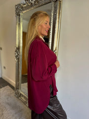 Wine Blouse Marigold