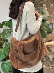 Chocolate Fluffy Tote Bag