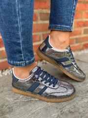 Silver Darcie Trainers