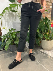 Black Basic Reema Joggers 2