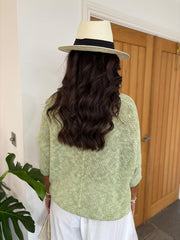 Sage V Neck Knit Danni