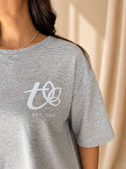 Grey The Tilletts Short Sleeve Sweatshirt