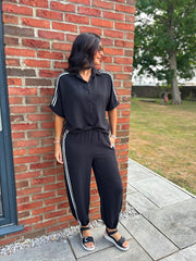 Black Two Stripe Co-Ord Nikki