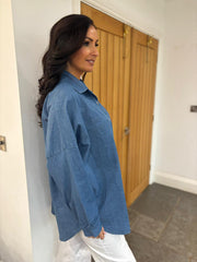 Dark Denim Shirt Gracie