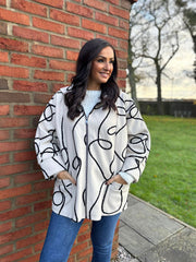 Stone Rope Detail Jacket Kirsty