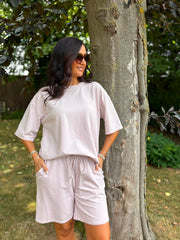 Rose Shorts Leisure Set Amber