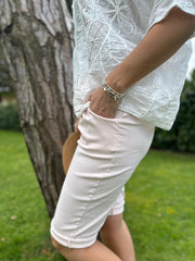 Pink Relaxed Summer Shorts