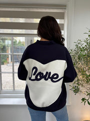 Navy Premium Love Jacket Danni