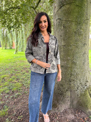 Khaki Camo Jacket Marley