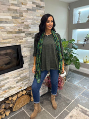 Khaki Marl Two Piece Fine Knit Danni