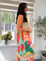 Multicolour Exotic Shimmer Dress Tatiana