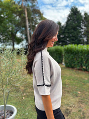 Stone Blanket Stitch Knit Rachel