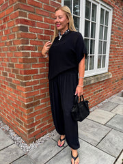 Black Hareem Trousers Libby