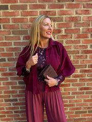 Wine Cord Jacket Paloma