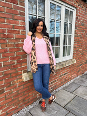 Pink Cosy Knit Beverley