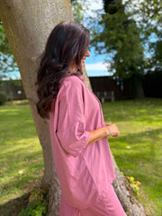 Rose Crochet Hooded Top Clarice